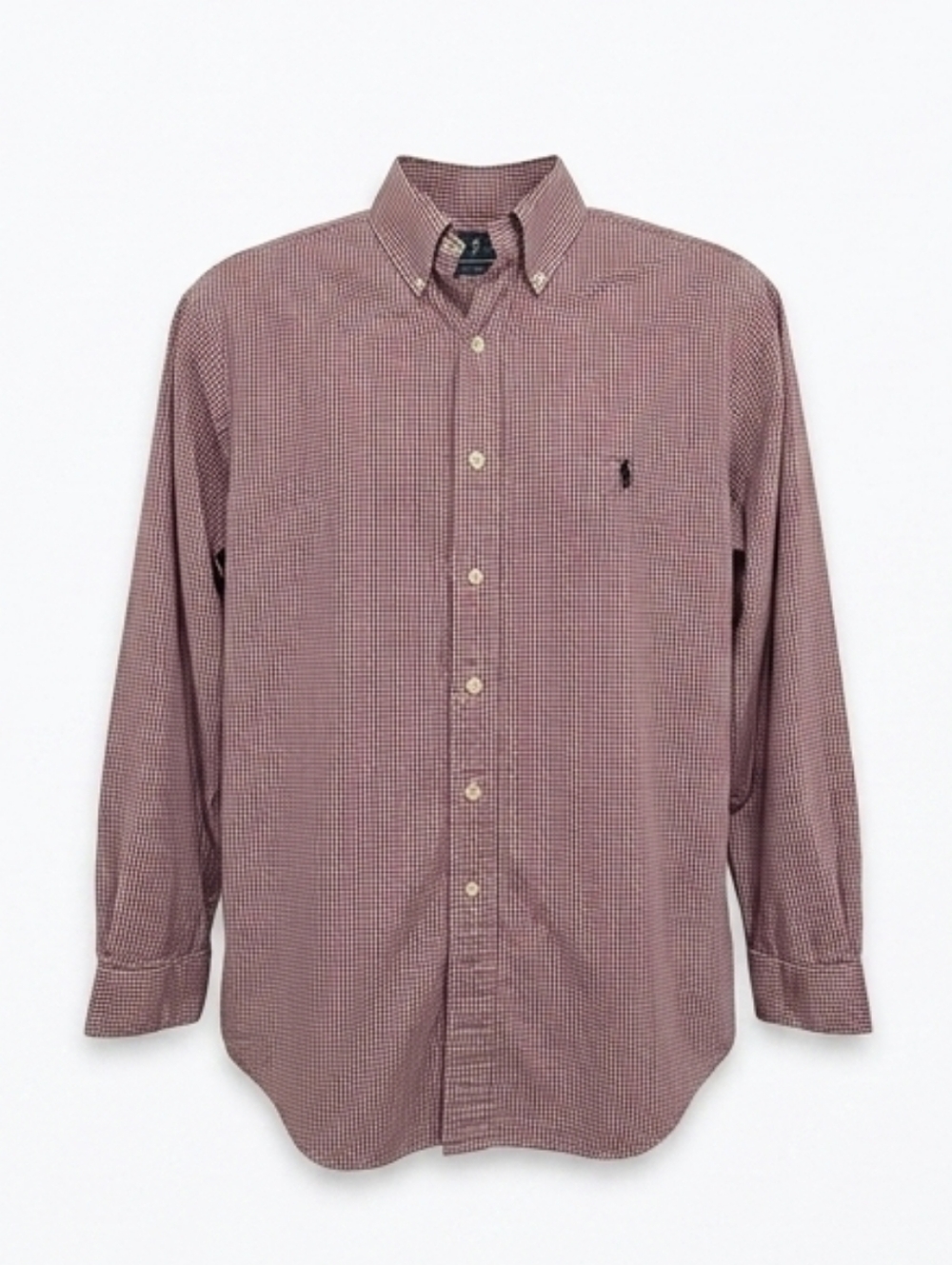 MEN'S - POLO Ralph Lauren Yarmouth 17 34/35 Red & White Gingham